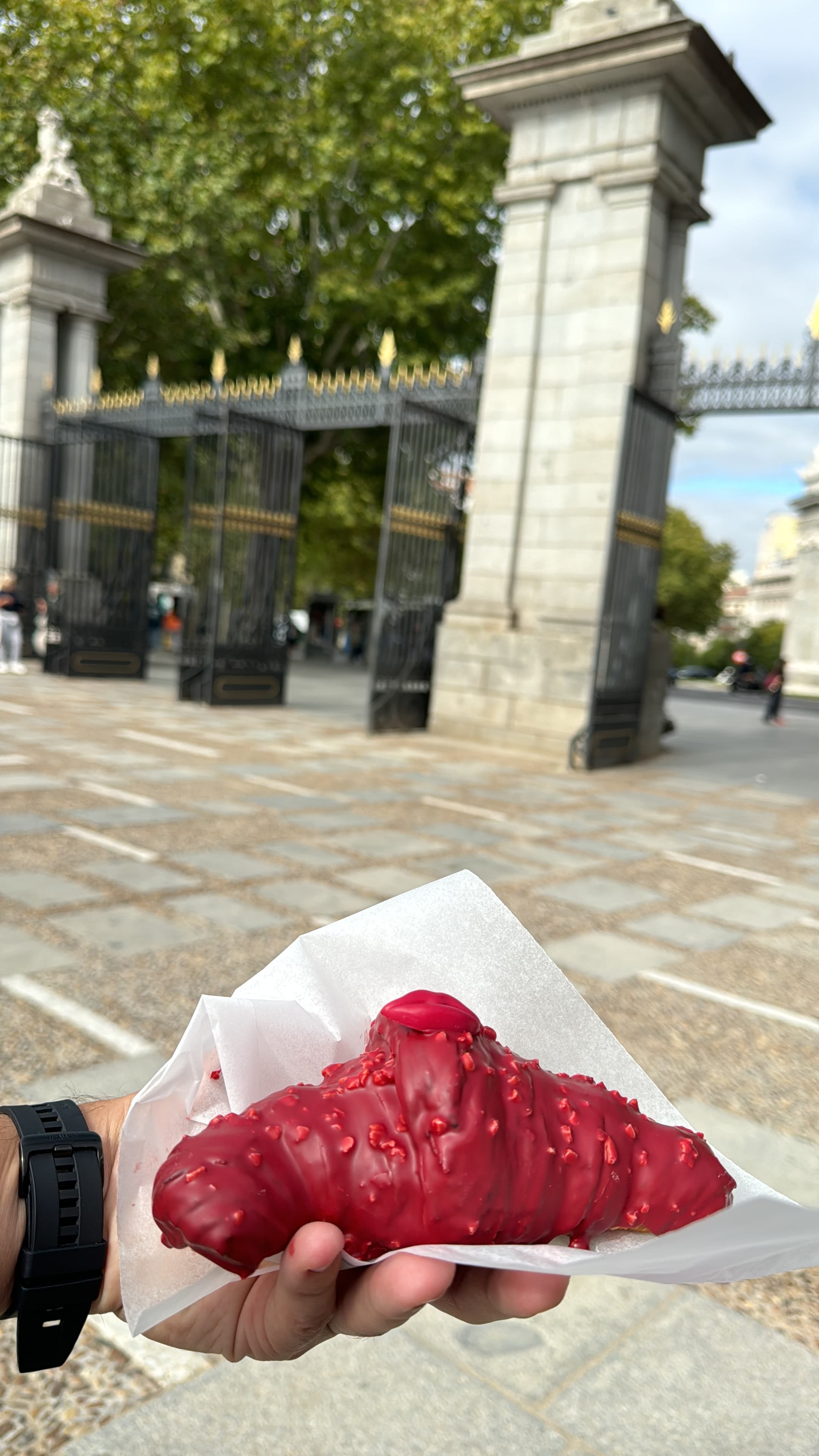 Croissant en el retiro
